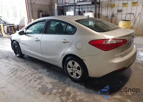 2014 Kia Forte Lx from USA, damaged, VIN KNAFK4A61E5139611